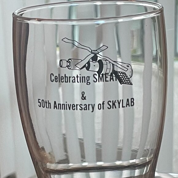 NASA Collectible 50th Anniversary of SKYLAB Glass - Picture 4 of 5